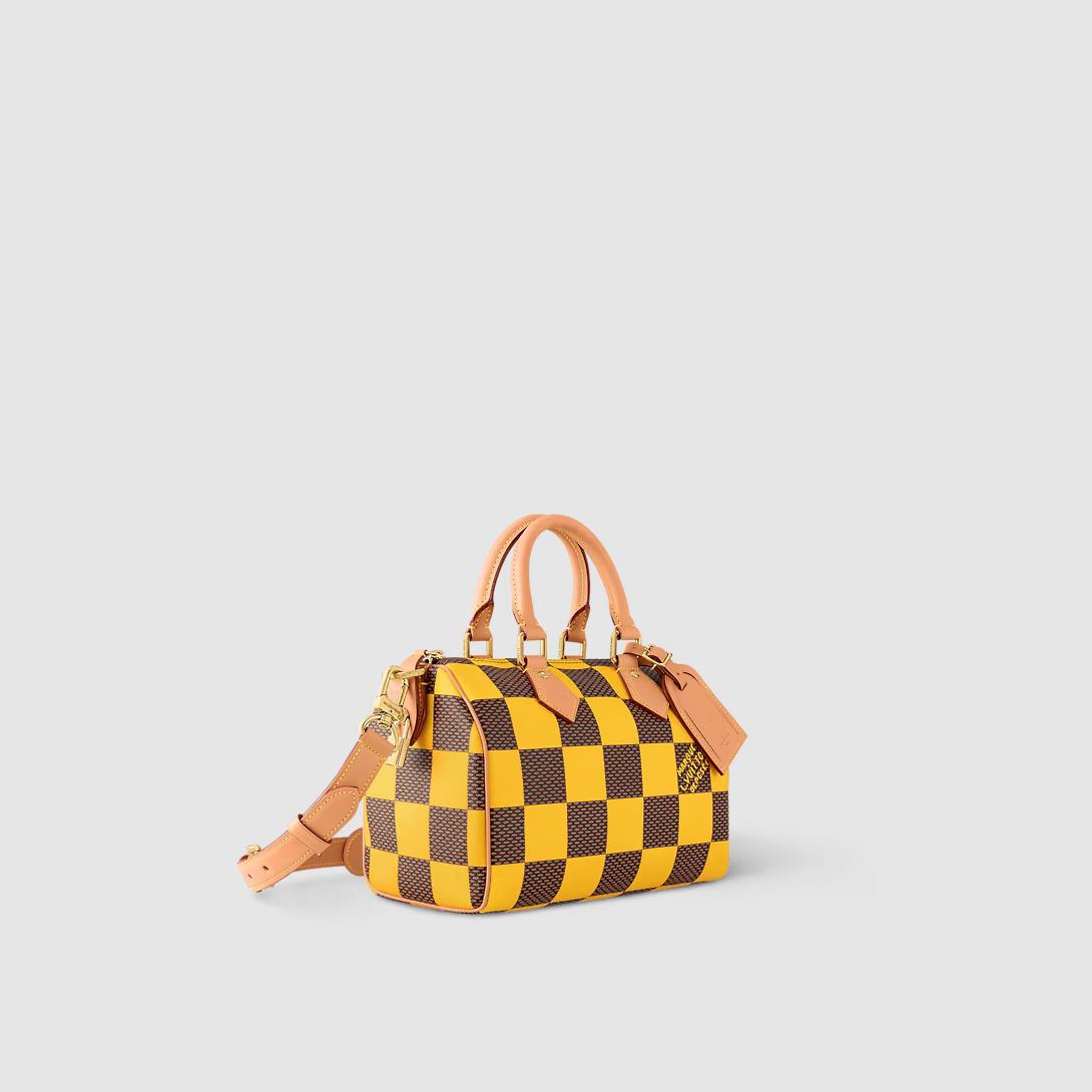 Túi Louis Vuitton Speedy Bandoulière 25 Damier Other Nam Vàng